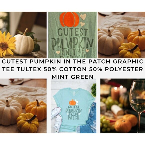 Cutest Pumpkin In The Patch Graphic Tee Medium - Picture 1 of 7